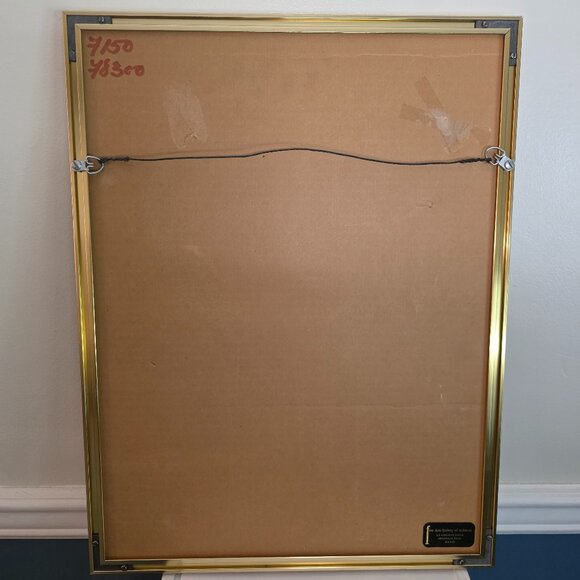 Greats of Tennis Matted Framed Print Signed Raymond 10 of 300 1976 - Picture 4 of 5